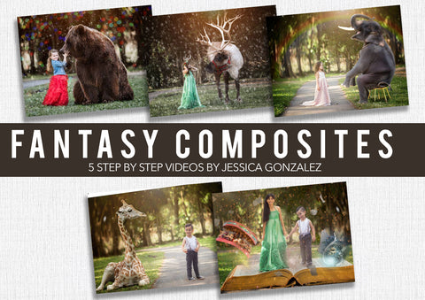 5 Videos! Fantasy Composite Video Course by Jessica Gonzalez