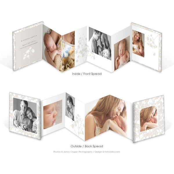 Photobook Album Template, 1212 Square Book Photoshop Templates, Premade  Scrapbook Layouts, Photo Collage, Family Travel Newborn Album 