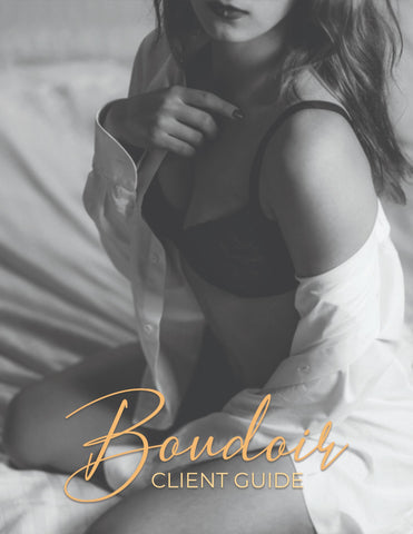 Boudoir Client Guide | PSD Templates | Boudoir Welcome Packet