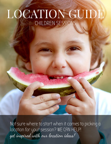 Children Photography Location Planning Guide for Clients, Client Guide, Family Welcome Guide