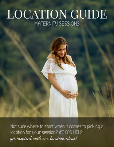 Maternity Photography Location Planning Guide for Clients, Client Guide, Maternity Welcome Guide