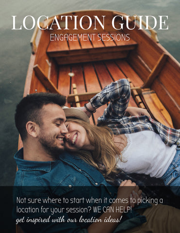 Engagement Photography Location Planning Guide for Clients, Client Guide, Engagement Welcome Guide