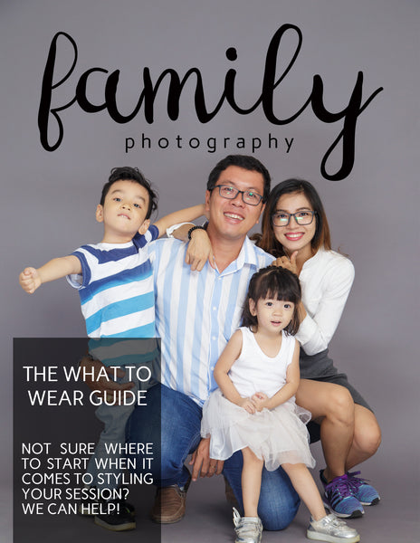 Family Photography Client Guide | Welcome Packet Template