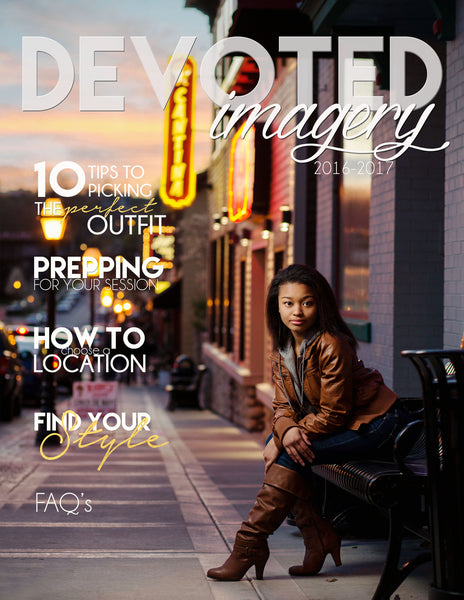 Senior Magazine Welcome Packet Template Design by Devoted Imagery