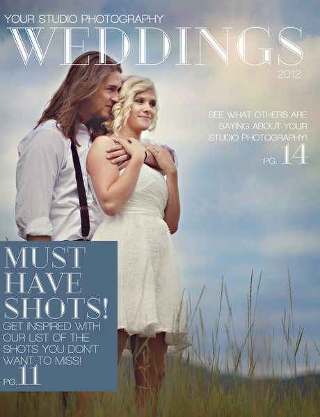 Wedding Magazine Welcome Packet Template {1st Edition}
