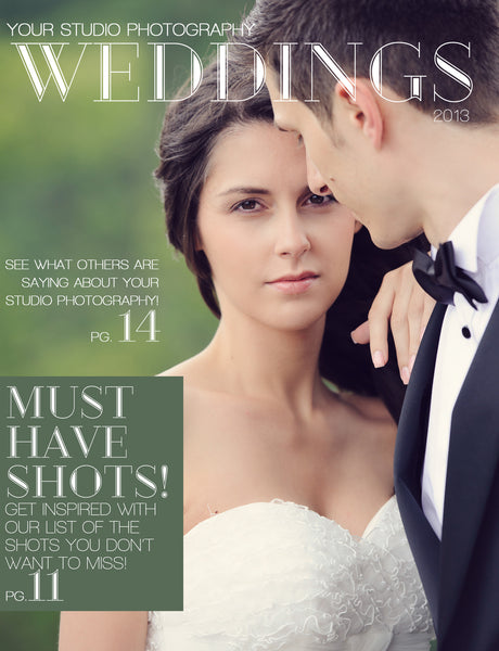 Wedding Magazine Welcome Packet Template {1st Edition}