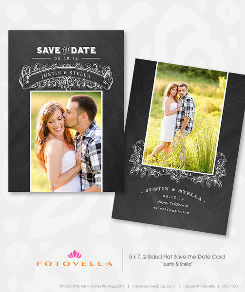 24 Save the Date Template Bundle for Photographers, PSD