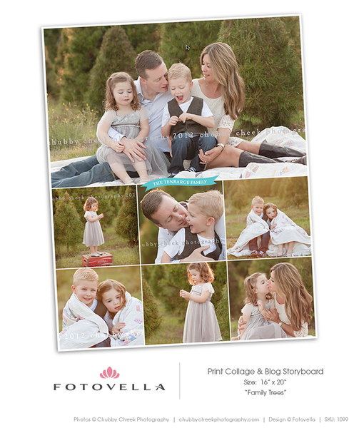 64 Collage Template Bundle for Photographers, PSD