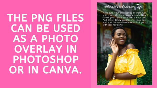 258 Session Tip Text Overlays for Social Media: Session Tips and Wedding Tips