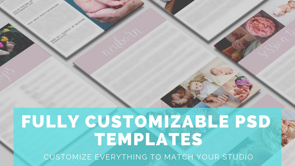 Newborn Photography Client Guide & Session Planning Guide | Template