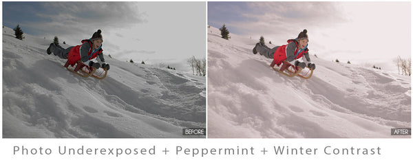 Winter Portrait Preset Pack