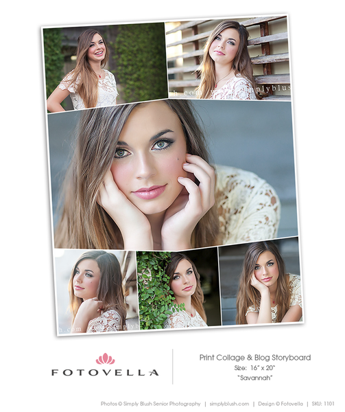 64 Collage Template Bundle for Photographers, PSD