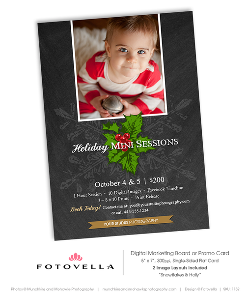 60 Marketing Template Bundle for Photographers, PSD