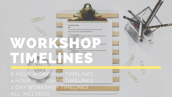 Workshop Kit: Everything You Need to Teach A Photography Workshop to Mom's | Take Better Photos of Your Children