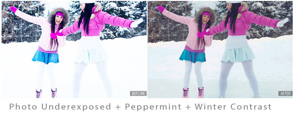 Winter Portrait Preset Pack