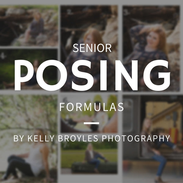 Senior Posing Formula Cards by Kelly Broyles Photography