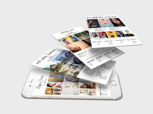 Photographer Pricing Template Pages