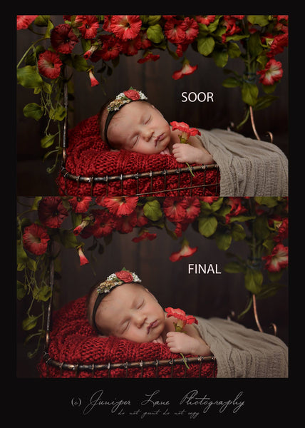 Oh Baby! What Red Skin You Have! Photoshop Action for CS-CC