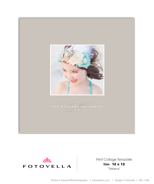 64 Collage Template Bundle for Photographers, PSD