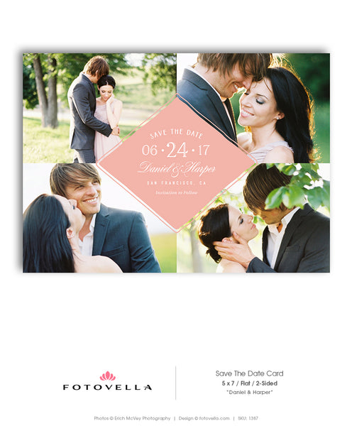 24 Save the Date Template Bundle for Photographers, PSD