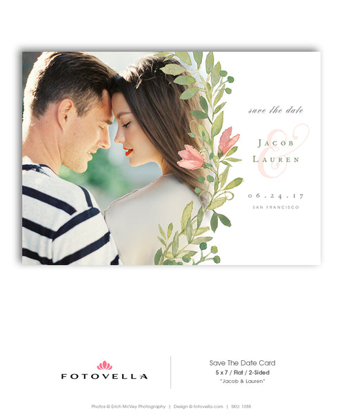 24 Save the Date Template Bundle for Photographers, PSD