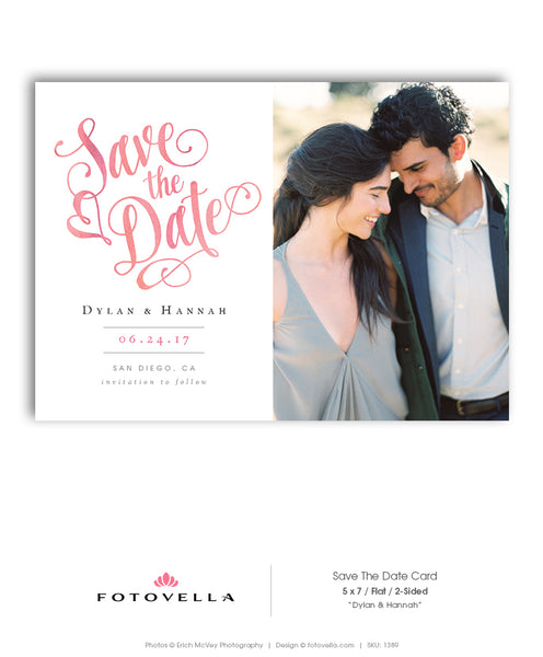 24 Save the Date Template Bundle for Photographers, PSD