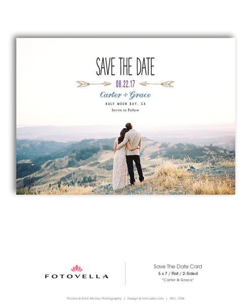 24 Save the Date Template Bundle for Photographers, PSD