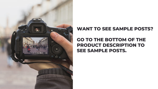 June Social Media Content for Photographers *Copy-Paste-Post*  Already done for you!