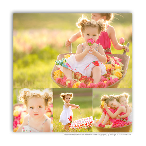 64 Collage Template Bundle for Photographers, PSD