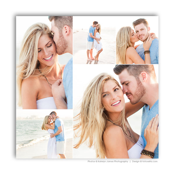 64 Collage Template Bundle for Photographers, PSD