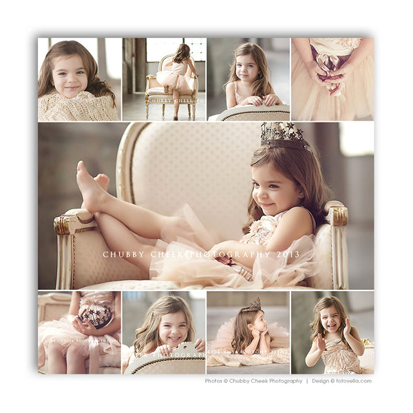 64 Collage Template Bundle for Photographers, PSD