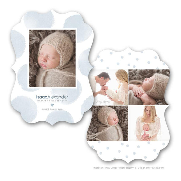32 Birth Announcement Template Bundle for Photographers, PSD