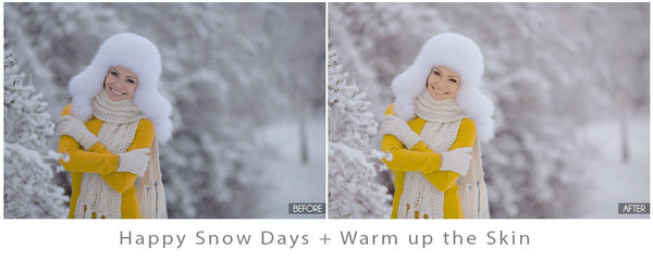 Winter Portrait Action Pack