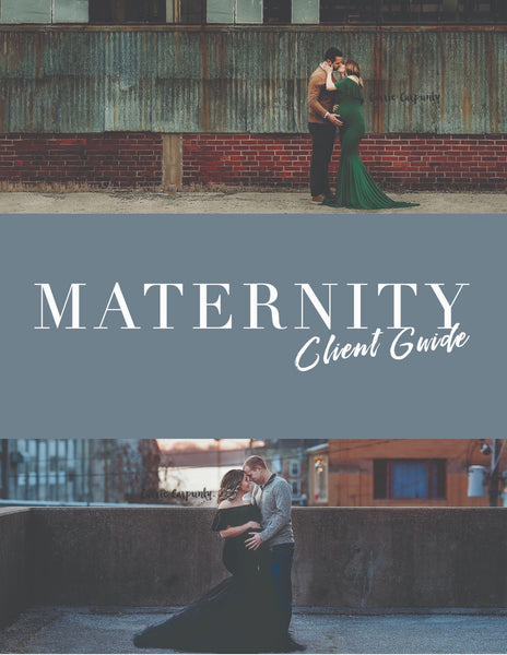 Maternity Client Guide | Maternity Welcome Packet | PSD Templates