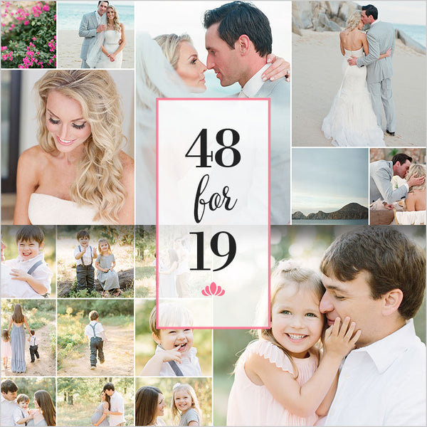 64 Collage Template Bundle for Photographers, PSD