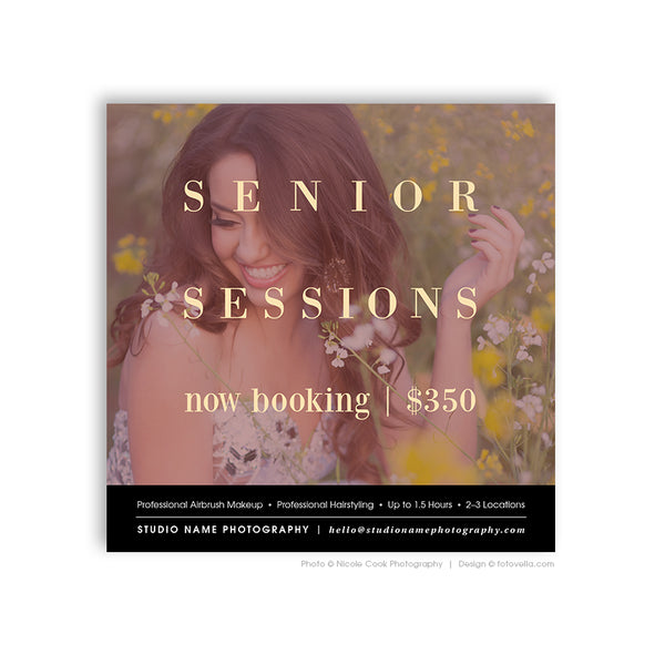 60 Marketing Template Bundle for Photographers, PSD