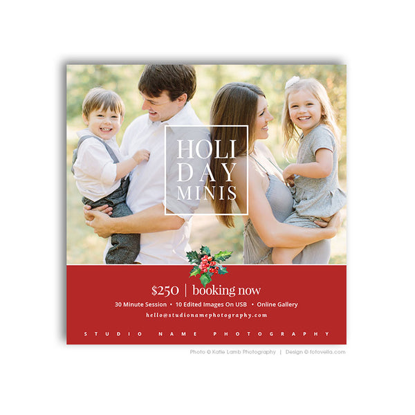 60 Marketing Template Bundle for Photographers, PSD