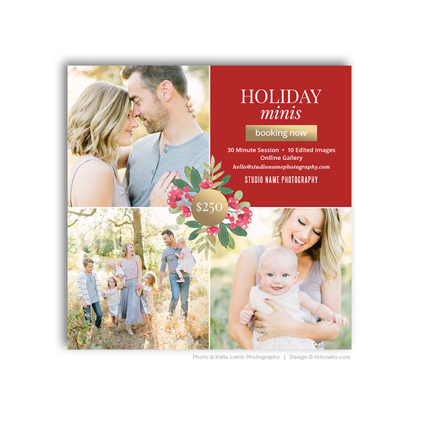 60 Marketing Template Bundle for Photographers, PSD