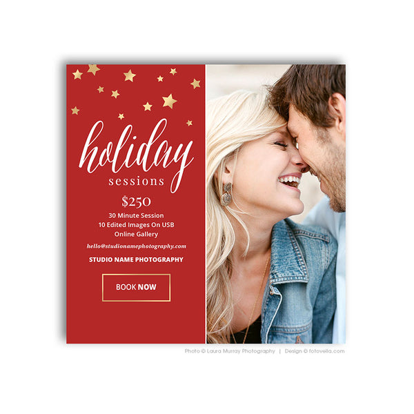 60 Marketing Template Bundle for Photographers, PSD