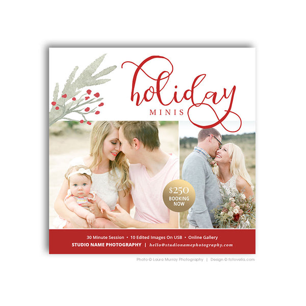 60 Marketing Template Bundle for Photographers, PSD