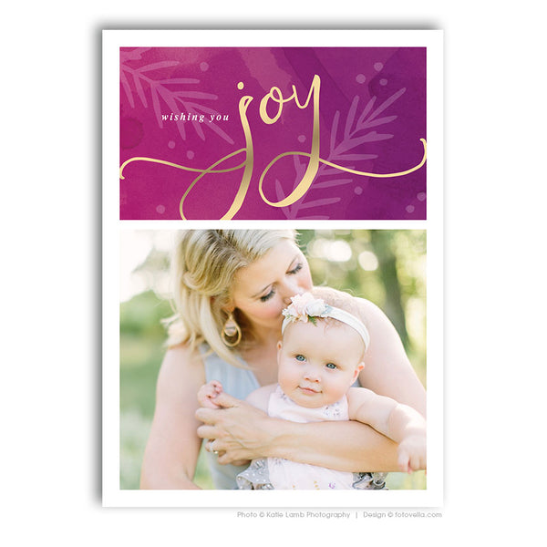 75 Christmas Card Template Bundle for Photographers, PSD, Holiday Cards