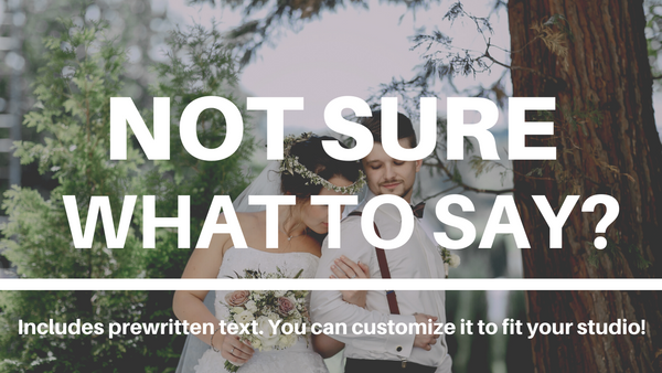 Wedding Photography Client Guide | Welcome Packet Template | PSD Templates