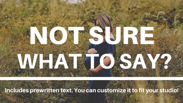 Maternity Client Guide | Maternity Welcome Packet | PSD Templates