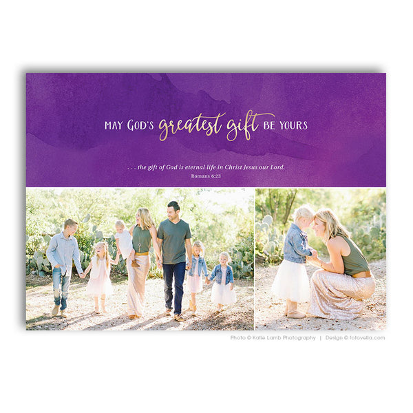 75 Christmas Card Template Bundle for Photographers, PSD, Holiday Cards