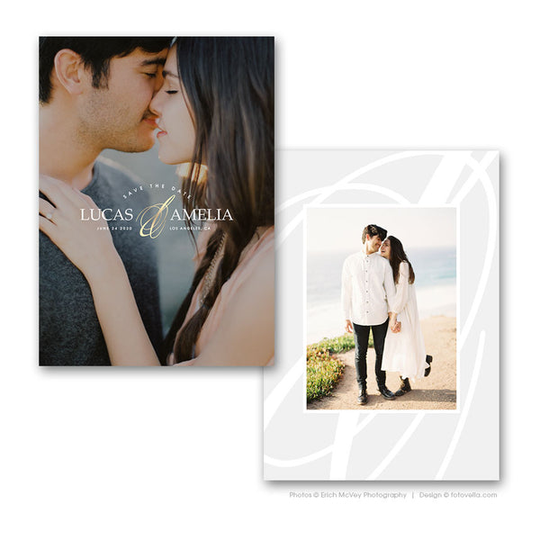 24 Save the Date Template Bundle for Photographers, PSD
