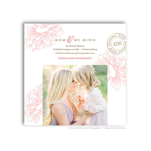 60 Marketing Template Bundle for Photographers, PSD