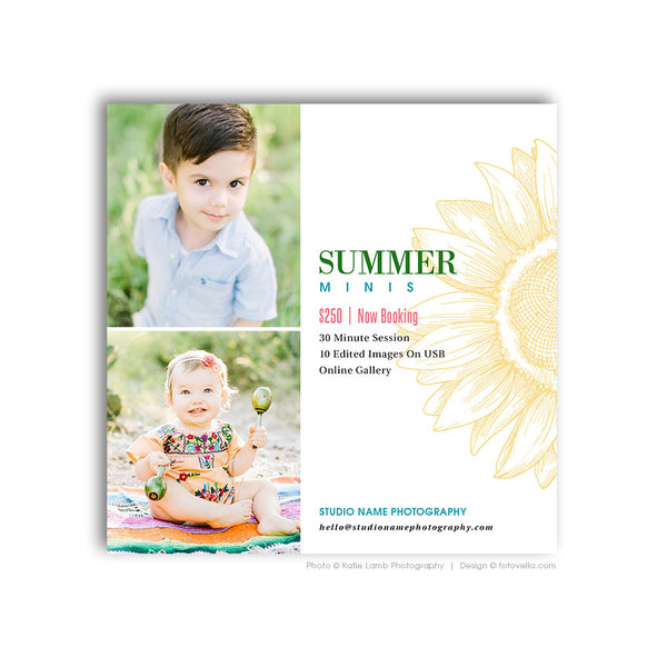 60 Marketing Template Bundle for Photographers, PSD