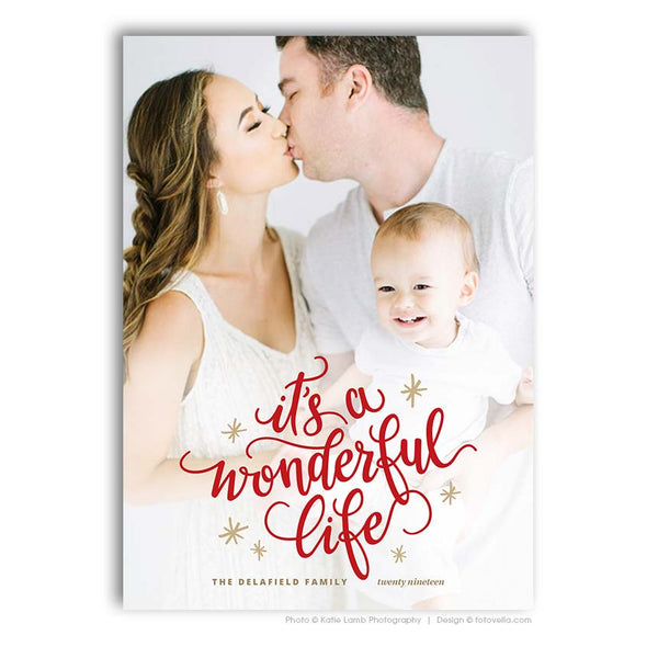 75 Christmas Card Template Bundle for Photographers, PSD, Holiday Cards