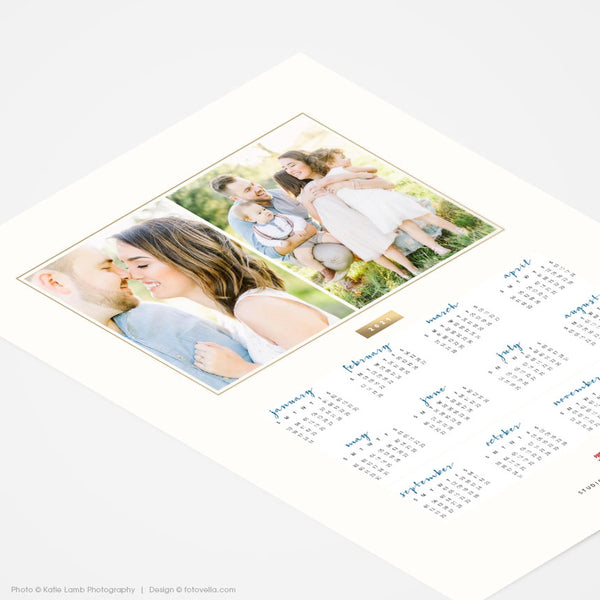 * BUNDLE* 2021 Calendar Templates for Photographers