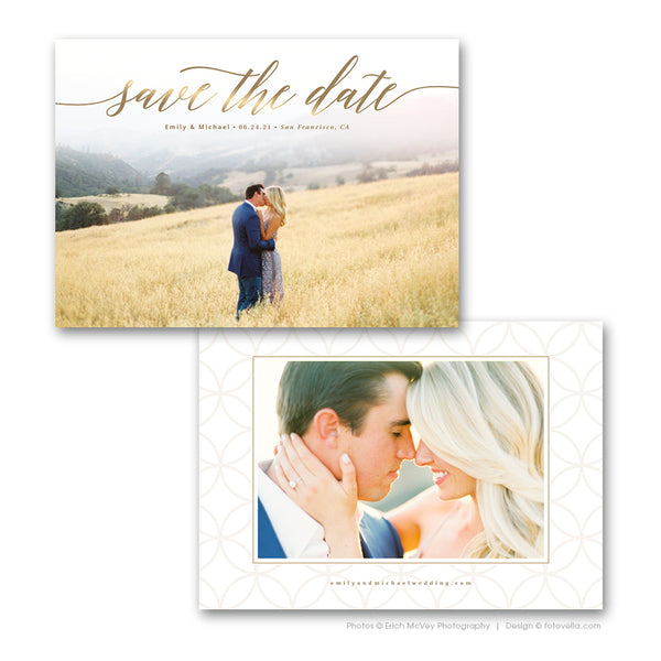 24 Save the Date Template Bundle for Photographers, PSD
